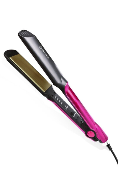 Dp-08 Ceramic Coated Pink Detail Hair Straightener - 1