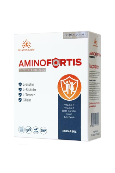 Dr. Amino Acid Aminofortis Preglutathione 60 Capsules | Amino Acid - 1