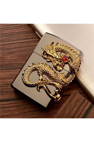 Dragon Figurine Luxury Look Gas Lighter - 1