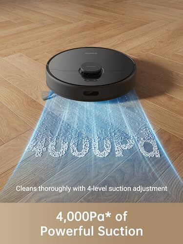 dreame D9 Max Robot Vacuum and Mop Combo, LiDAR Navigation, 4000Pa Strong Suction Power, 180mins Runtime, 2-in-1 Sweep and Mop, Compatible with Alexa - 2