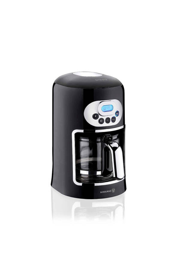 Drippa LCD Black Filter Coffee Maker - 5