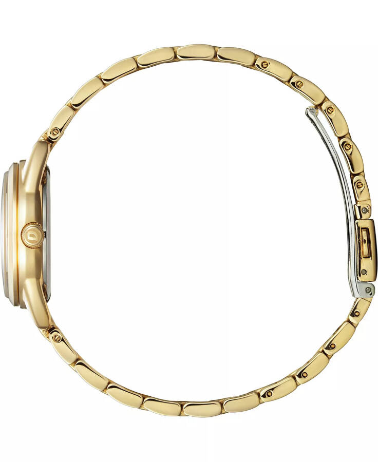 Drive From Eco-Drive Women's Gold-Tone Stainless Steel Bracelet Watch 27mm Gold - 2