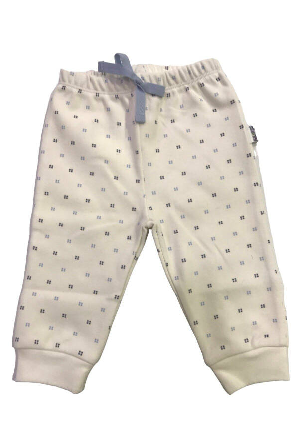 Drop Crotch Pants Cotton Ecru - 3