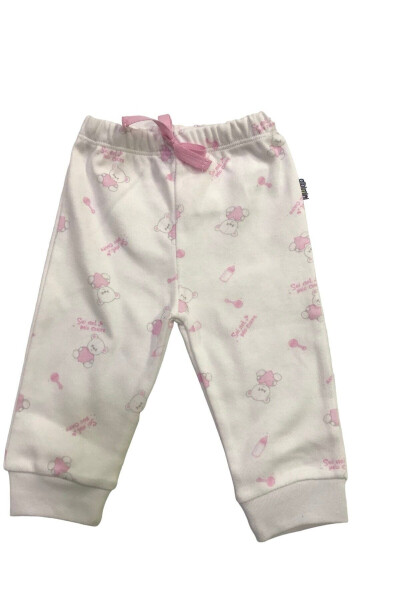 Drop Crotch Pants Cotton White - 3