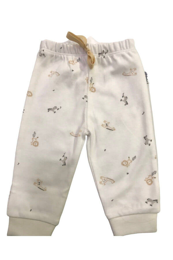 Droplet Pants Cotton Ecru Lion - 3