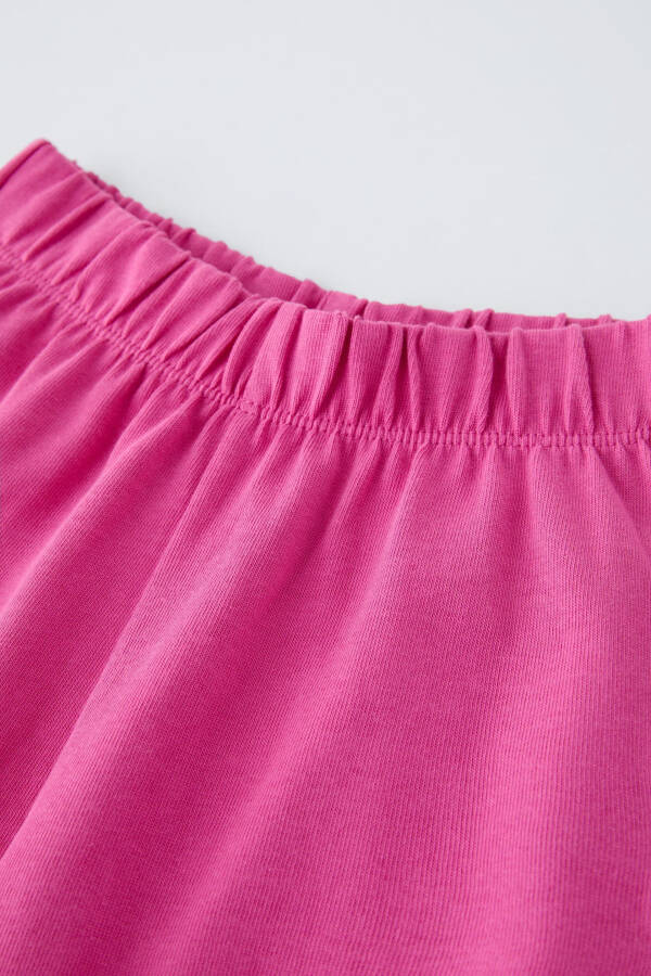 DÜZ RENK WIDE LEG PANTOLON Pembe - 3