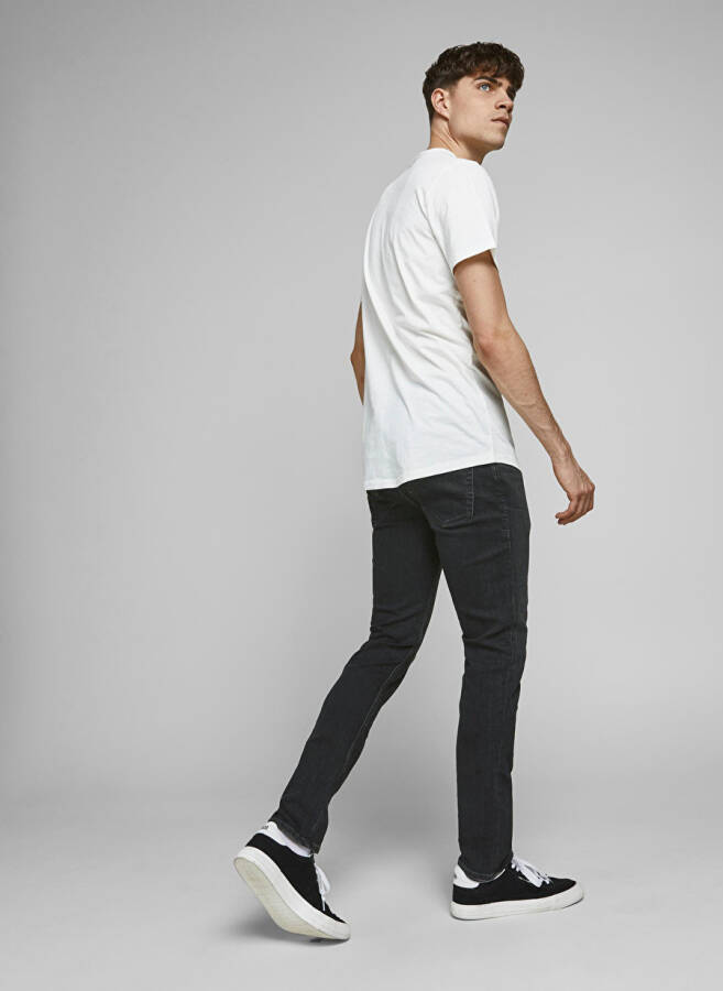 Джинсы мужские Jack & Jones 12190854_JJIGLENN JJORIGINAL AM 809, заниженная талия, skinny fit - 2