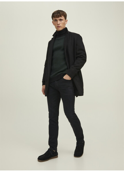 Джинсы мужские Jack & Jones 12202099_JJITIM JJORIGINAL CJ 789 N Черные, прямой крой, slim fit, стандартная посадка - 9