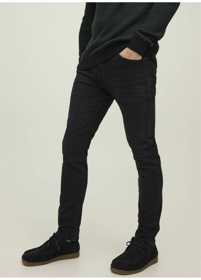 Джинсы мужские Jack & Jones 12202099_JJITIM JJORIGINAL CJ 789 N Черные, прямой крой, slim fit, стандартная посадка - 13