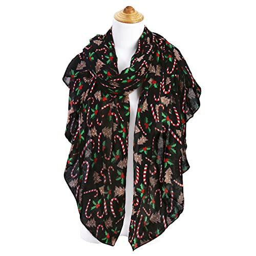 E-Clover Fashion Scarf for Women Lightweight Scarves Shawl Wrap for Spring/Summer Winter - 5