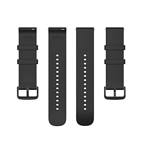 E ECSEM Bands Compatible for LIVIKEY 41MM Sport Band Silicone Wristbands Straps Replacement for LIVIKEY 41MM Smart Watch for Men Women - 3