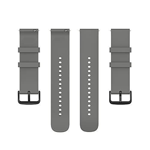 E ECSEM Bands Compatible for LIVIKEY 41MM Sport Band Silicone Wristbands Straps Replacement for LIVIKEY 41MM Smart Watch for Men Women - 5