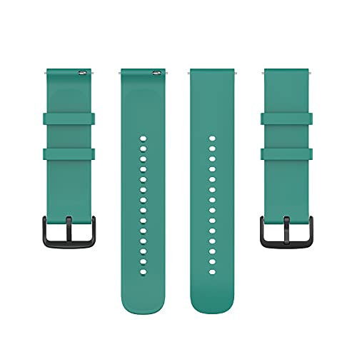 E ECSEM Bands Compatible for LIVIKEY 41MM Sport Band Silicone Wristbands Straps Replacement for LIVIKEY 41MM Smart Watch for Men Women - 6