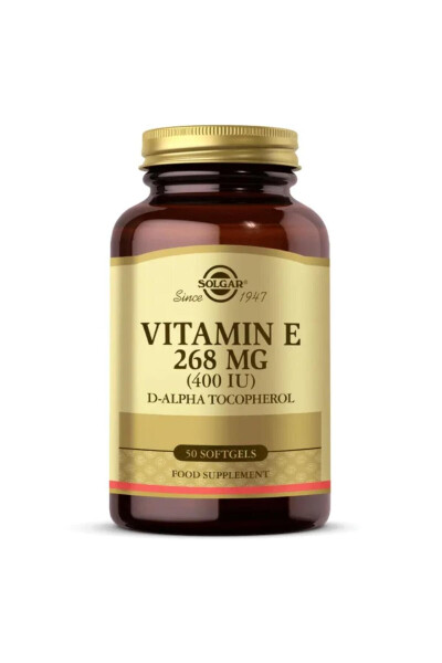 E Vitamini 268 Mg 400 IU 50 Kapsül - 4