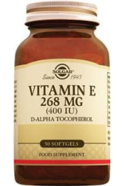 E Vitamini 268 Mg 400 IU 50 Kapsül - 1