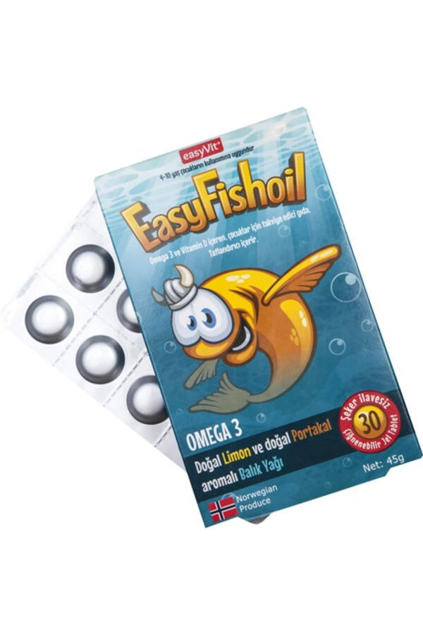 Easyfishoil Omega 3 Chaynaladigan 30 dona Jel - 4