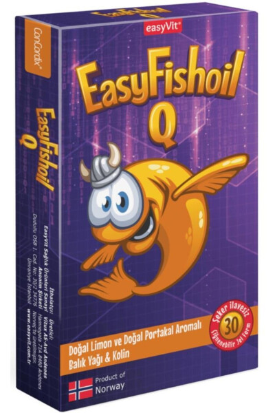 Easyfishoil Q 30 Çiğneme Tableti - 11