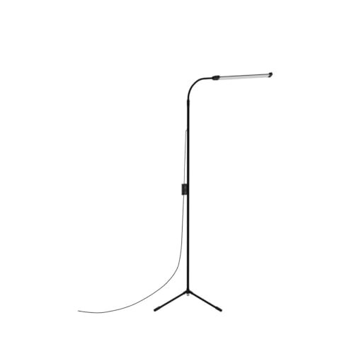 EBEST Led Floor Lamp for Eyelash Extensions Craft Task Floor Standing Light Adjustable Gooseneck Dimmable lash LED Lamp for Facial Spa Salon Makeup - 1