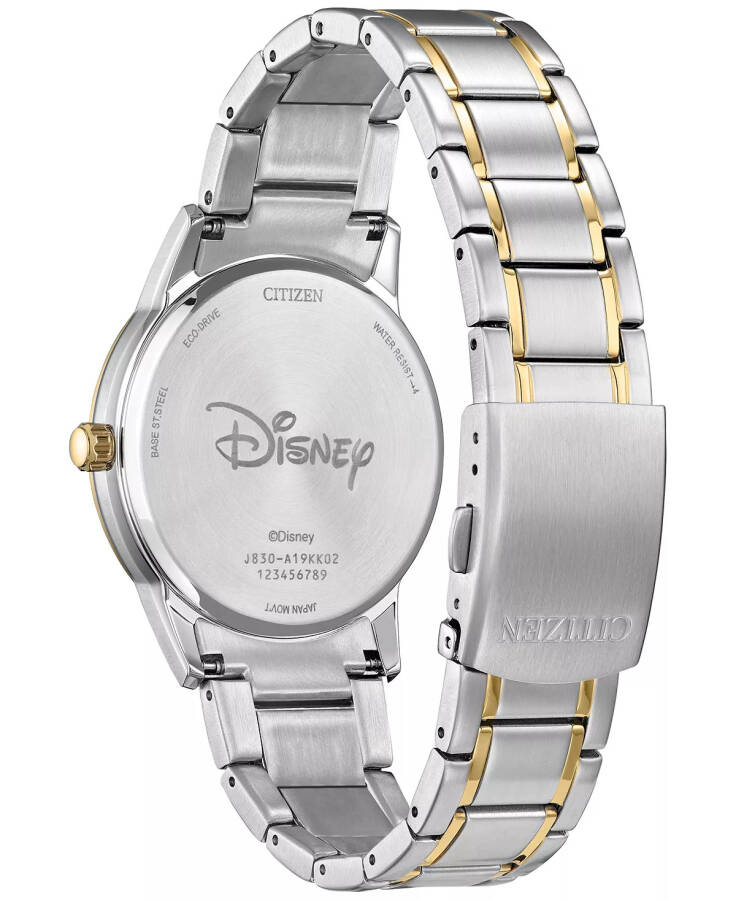 Eco-Drive Men's Apprentice Sorcerer Mickey Two-Tone Stainless Steel Bracelet Watch 40mm Two-tone - 3