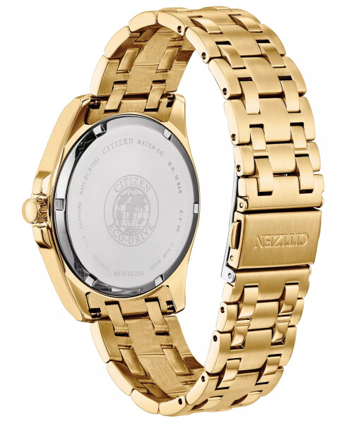 Eco-Drive Men's Corso Gold-Tone Stainless Steel Bracelet Watch 41mm Gold - 3