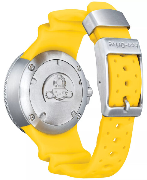 Eco-Drive Men's Promaster Dive Yellow Strap Watch 48mm Yellow - 3