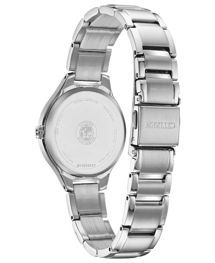 Eco-Drive Women's Corso Diamond-Accent Stainless Steel Bracelet Watch 29mm No Color - 3