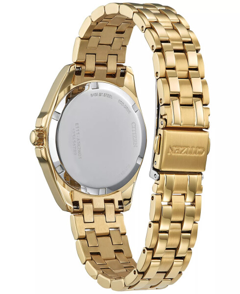 Eco-Drive Women's Peyten Gold-Tone Stainless Steel Bracelet Watch 33mm Gold-tone - 3