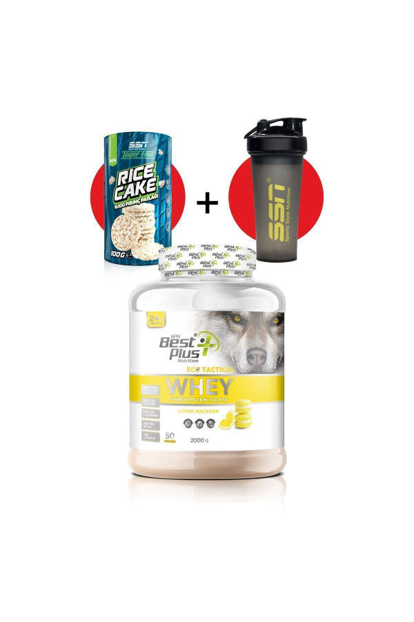 Eco Tactical Whey 2000 g (LEMON MACARONI) Protein Powder - 4