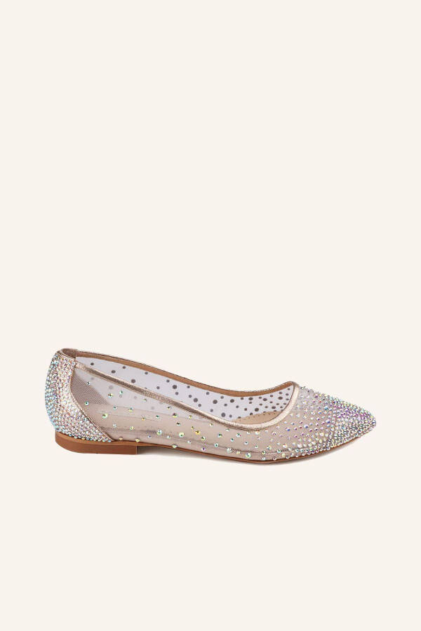 Ecru Cinderella Bridal Slippers - 13