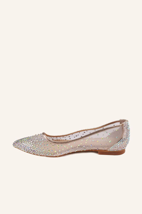 Ecru Cinderella Bridal Slippers - 15