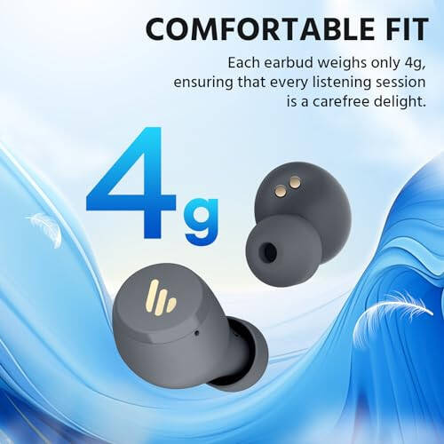 Edifier X3 Lite True Wireless Earbuds, AI Call Noise Cancellation, Bluetooth 5.3, IP55 Waterproof, Touch Control, 24H Playtime, Built-in Dual Microphones, Comfortable Fit, App Customization, Gray - 6