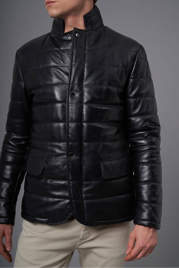 Edmondo Black Leather Jacket 111612 - 11