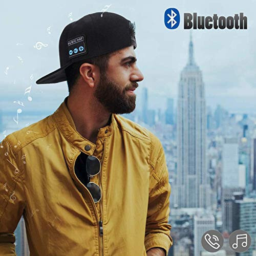 EDYELL Bluetooth Hoparlörlü Ayarlanabilir Kablosuz Akıllı Telefon Kulaklığı Şapkası Açık Spor Beyzbol Şapkası Erkekler/Kadınlar/Erkek Çocuklar/Kız Çocukları İçin Doğum Günü Hediyesi - 10