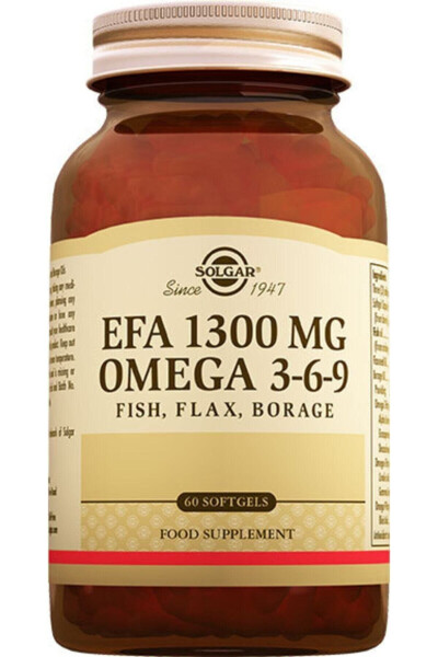 Efa 1300 Mg Omega 3-6-9 60 Capsules - 10