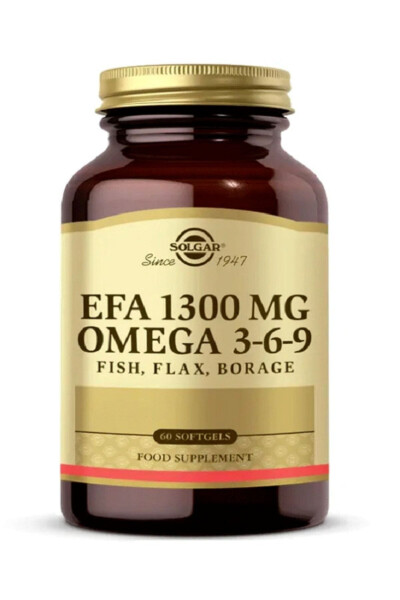 Efa 1300 Mg Omega 3-6-9 60 Capsules - 2