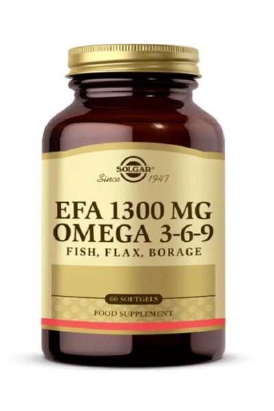 Efa 1300 Mg Omega 3-6-9 60 Kapsül - 8