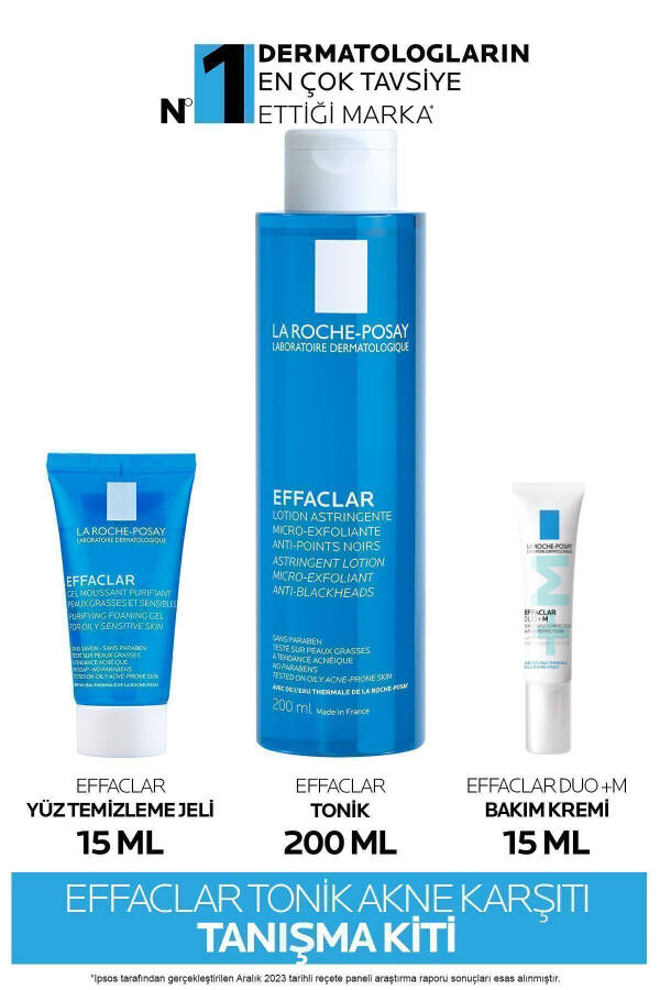 Effaclar Acne-Fighting Starter Kit for Oily and Acne-Prone Skin - 9