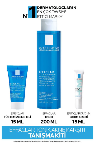 Effaclar Acne-Fighting Starter Kit for Oily and Acne-Prone Skin - 12