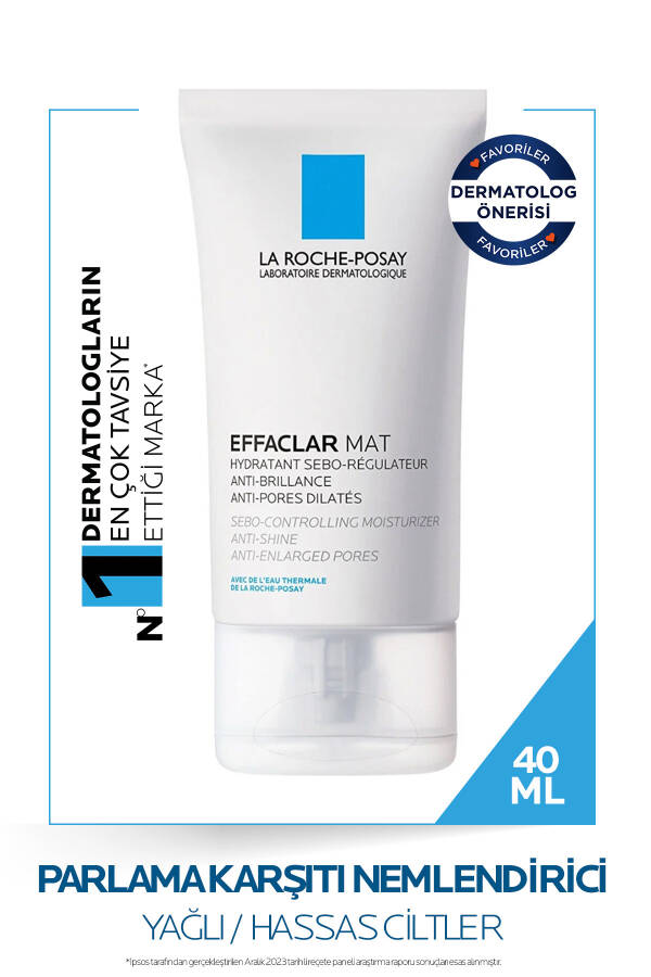 Effaclar Mat Parlama Karşıtı Yağlı Ve Sivilceli Cilt Bakım Kremi 40ml - 36