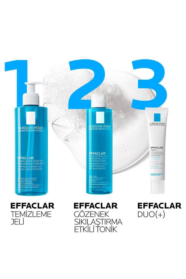 Effaclar Yağlı, Akne/Sivilce Eğilimli Ciltler İçin Yüz Yıkama Jeli 400ML - 27