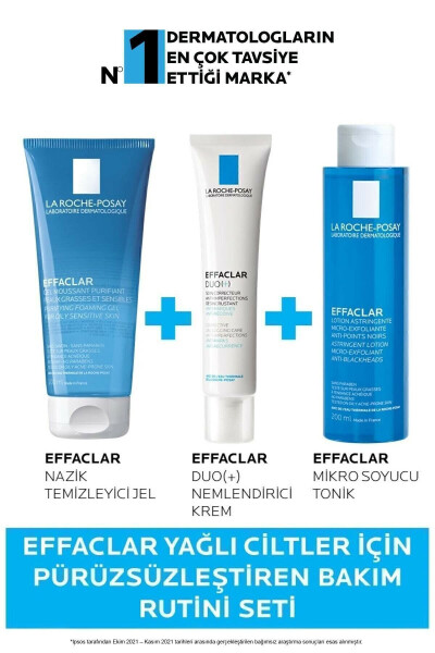 Effaclar Yağlı Ciltler için Pürüzsüzleştiren Bakım Rutini Seti 20191122005 - 11