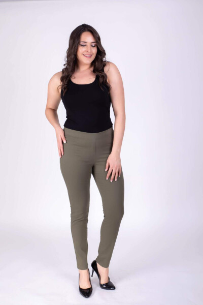 Elastic Stretch Trousers - 1