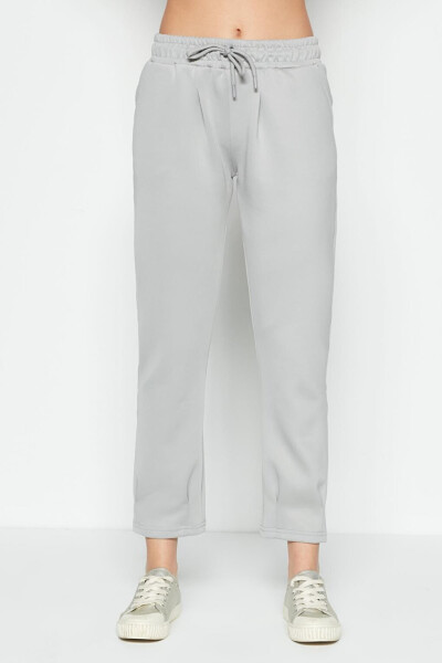 Elastic Waist and Cuff Sweatpants 810 Grey - 4