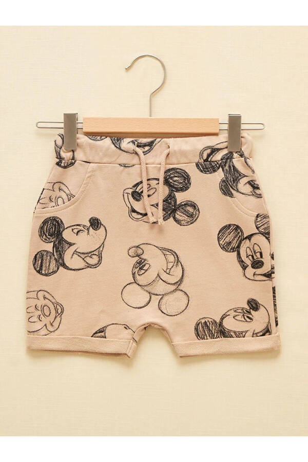 Elastic Waist Boys Shorts - 1