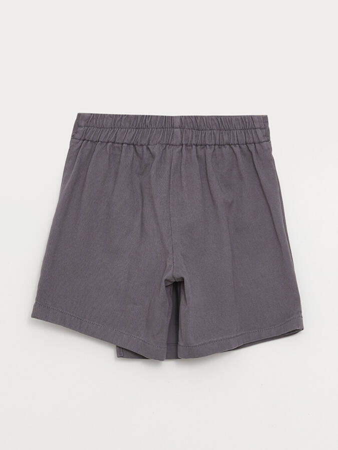 Elastic Waist Girl's Shorts Skirt - 12