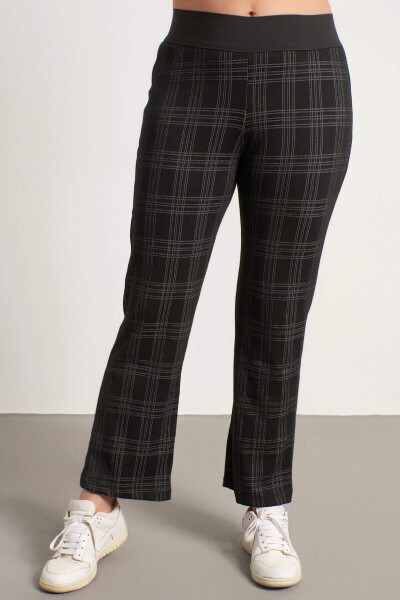 Elastic Waist Tight Trousers - 4