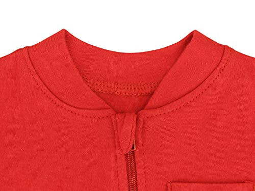 Eleven's Kingdom Baby Kids Sleep and Play, Baby Cotton Pajamas with Mitten Cuffs, 2 Way Zipper Footed Sleeper 0-12 Month - 32