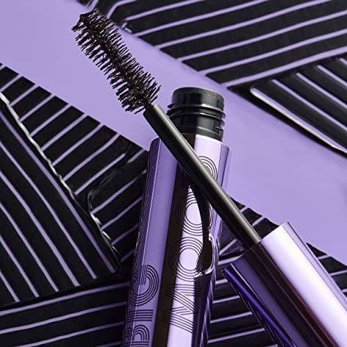 e.l.f. Big Mood Mascara, Instantly Creates Long-Lasting, Bold & Lifted, Voluminous Lashes, Infused with Jojoba Wax, Pitch Black, 0.30 fl Oz - 3