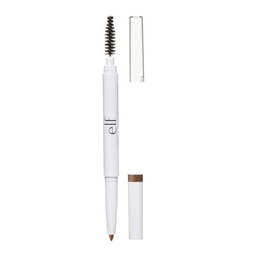 e.l.f. Instant Lift Brow Pencil, Dual-Sided, Precise, Fine Tip, Shapes, Defines, Fills Brows, Contours, Combs, Tames, Taupe, 0.006 Oz - 1