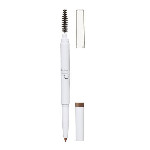 e.l.f. Instant Lift Brow Pencil, Dual-Sided, Precise, Fine Tip, Shapes, Defines, Fills Brows, Contours, Combs, Tames, Taupe, 0.006 Oz - 1